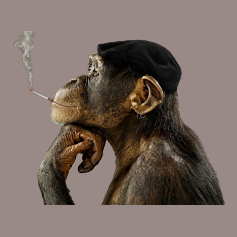 Cigarrete Smoking Monkey 80s Vintage T-shirt | Artistshot