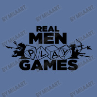 Real Men Play Games Lightweight Hoodie | Artistshot