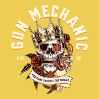 Gun Mechanic Skull With Cigar Design Graphic T-shirt | Artistshot