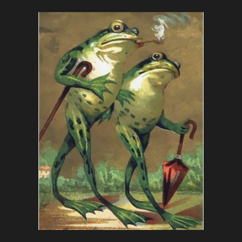 Frogs Take A Leisurely Stroll Cool Classic T-shirt by homymogdada | Artistshot