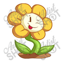 Undertale Smiling Flowey Crop Top | Artistshot