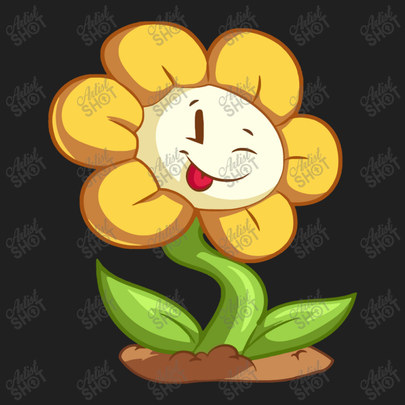 Undertale Smiling Flowey Ladies Polo Shirt by masalembo | Artistshot