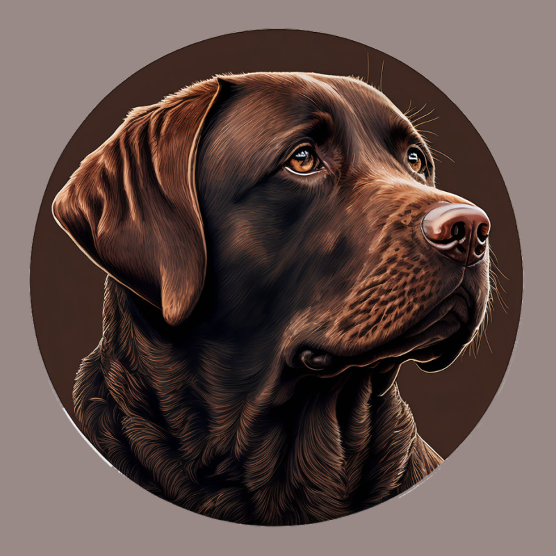 Chocolate Labrador Retriever Stars Vintage T-shirt | Artistshot