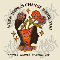 When Things Change Inside Of You, Things Change Ar Cropped Hoodie | Artistshot