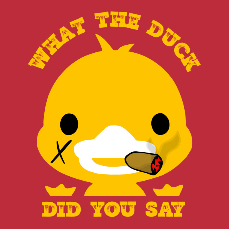 What The Duck Did You Say Funny Sayings Funny Duck Pocket T-shirt | Artistshot