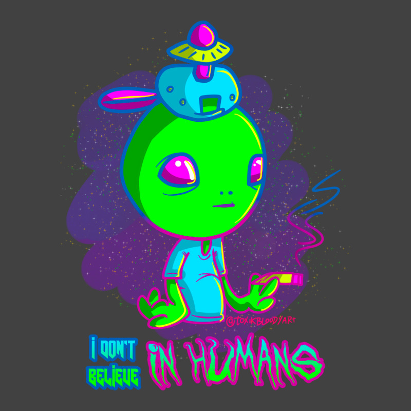 Alien Kid Girl Vintage T-Shirt by alheklupsm | Artistshot