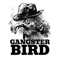 Gangster Bird With Hat And Cigar Aesthetic V-neck Tee | Artistshot