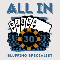 All In 30 30th Poker Casino 30 Years Old Poker Gam Pocket T-shirt | Artistshot