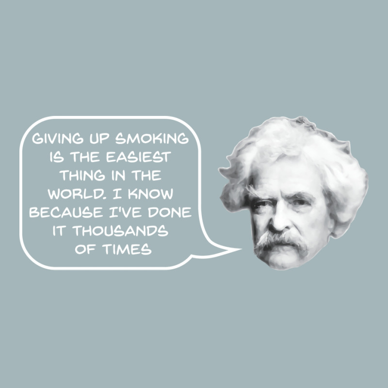 Mark Twain On Smoking 70s Unisex Sherpa-Lined Denim Jacket by alheklupsm | Artistshot