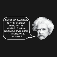 Mark Twain On Smoking 70s Flannel Shirt | Artistshot