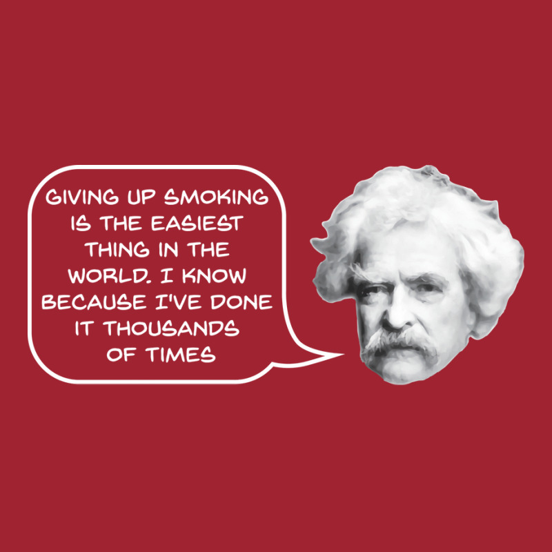 Mark Twain On Smoking 70s Long Sleeve Shirts by alheklupsm | Artistshot