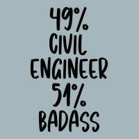 Civil Engineer 51 Badass Design Unisex Sherpa-lined Denim Jacket | Artistshot