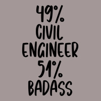 Civil Engineer 51 Badass Design Vintage Hoodie | Artistshot