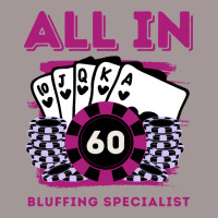 All In 60 60th Poker Casino 60 Years Old Poker Gam Vintage Short | Artistshot