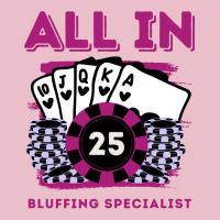 All In 25 25th Poker Casino Royal Flush Poker Chip Adjustable Cap | Artistshot