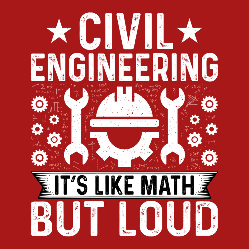 Civil Engineering Its Like Math But Loud Civil Eng Hoodie & Jogger Set | Artistshot