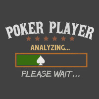 Poker Player Analyzing Music Vintage T-shirt | Artistshot