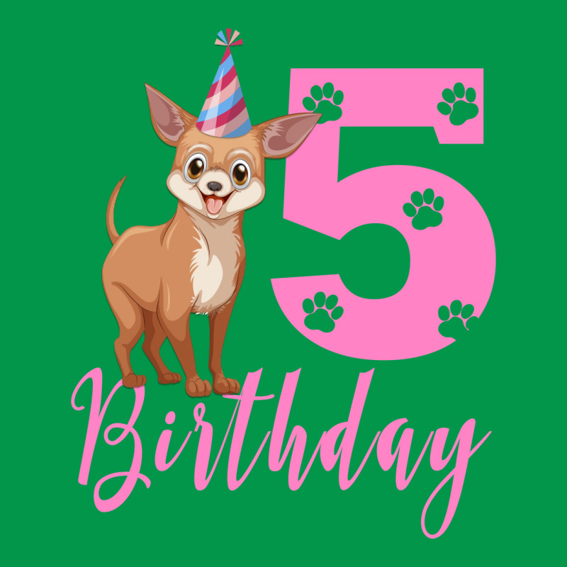 5th Birthday Chihuahua Cool Crewneck Sweatshirt | Artistshot