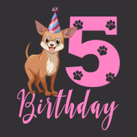 5th Birthday Chihuahua Cool Vintage Hoodie And Short Set | Artistshot