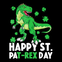 Happy St Pat Rex Dinosaur Saint Patrick's Day For Men's Long Sleeve Pajama Set | Artistshot