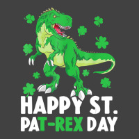 Happy St Pat Rex Dinosaur Saint Patrick's Day For Vintage T-shirt | Artistshot