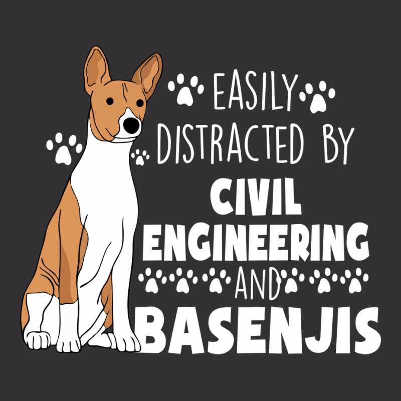 Civil Engineering And Basenjis Aesthetic Vintage Hoodie And Short Set | Artistshot