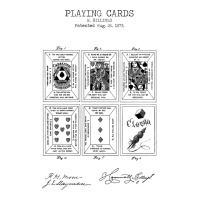 Playing Cards Patent Hipster Zipper Hoodie | Artistshot