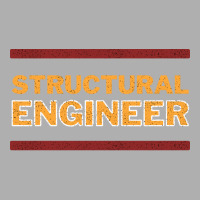 Distressed Structural Engineer Blue Ladies Fitted T-shirt | Artistshot