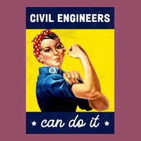 Civil Engineer Rosie The Riveter Poster Design Racerback Tank | Artistshot