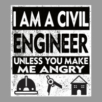 I Am A Civil Engineer Unless You Make Me Angry Gir Graphic T-shirt | Artistshot