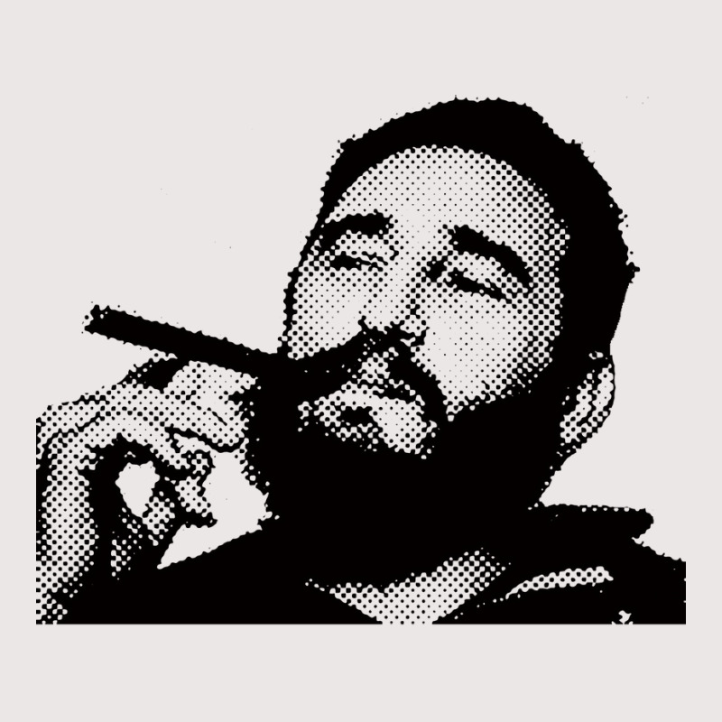 Young Fidel Castro Smoking Cigar Retro Pocket T-Shirt by alheklupsm | Artistshot