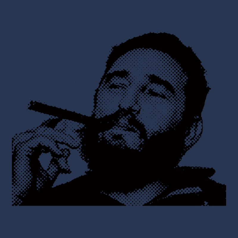 Young Fidel Castro Smoking Cigar Retro Men Denim Jacket by alheklupsm | Artistshot