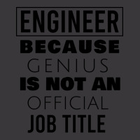 Engineer Because Genius Is Not An  Job Title Cute Ladies Curvy T-shirt | Artistshot