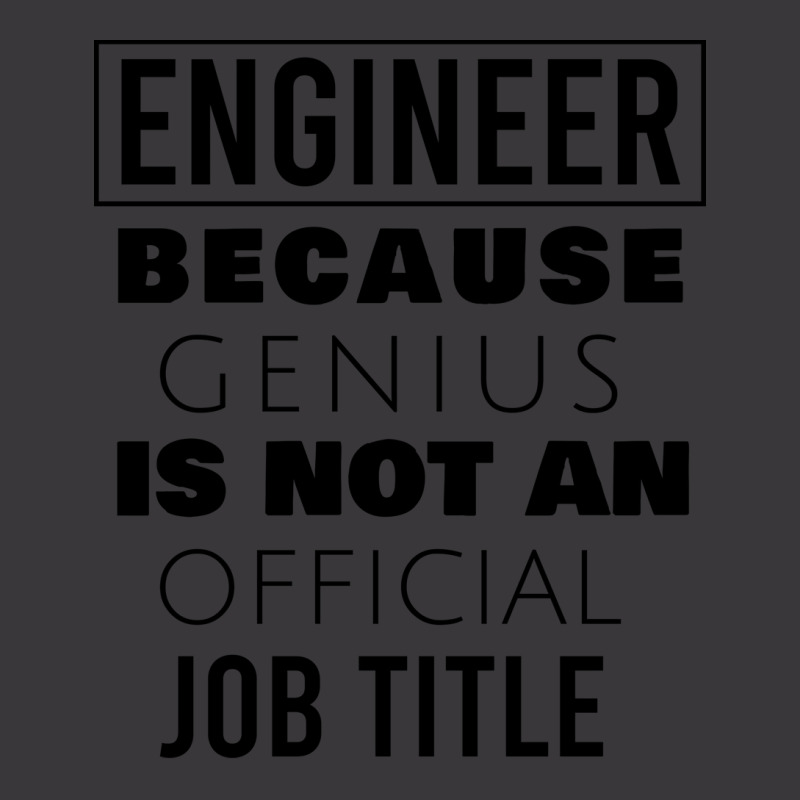 Engineer Because Genius Is Not An  Job Title Cute Ladies Curvy T-Shirt by ionceawiradia | Artistshot