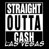 Straight Outta Cash Las Vegas Adjustable Cap | Artistshot