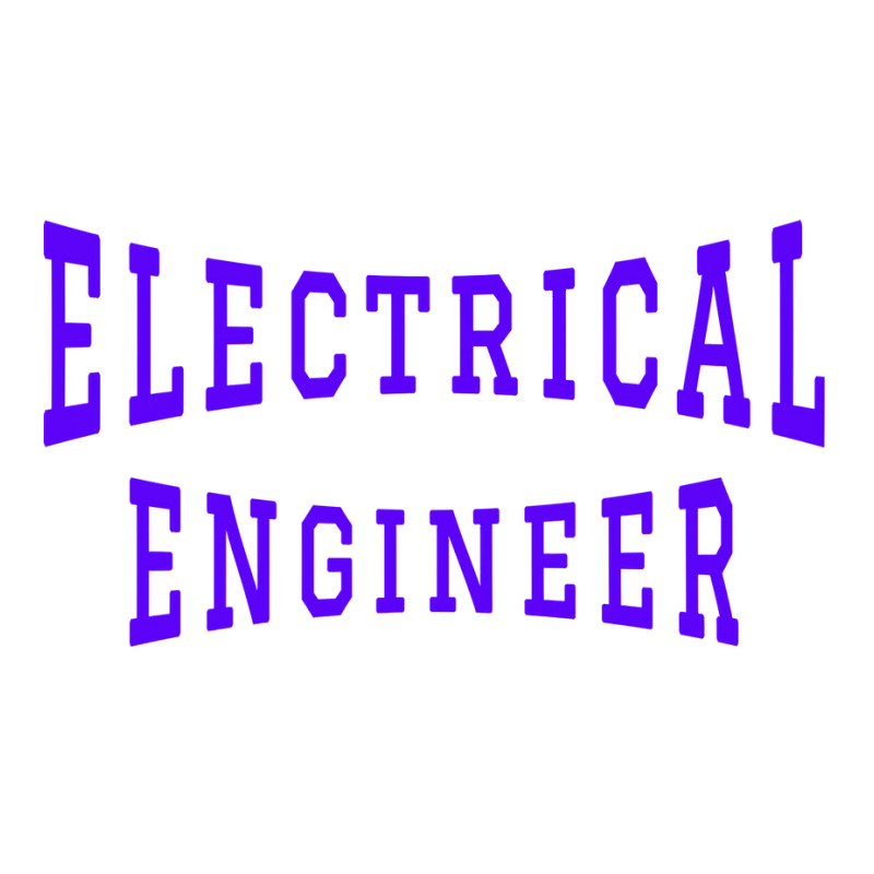 Electrical Engineer In Purple Color Text Aesthetic Sticker | Artistshot