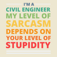 Im A Civil Engineer My Level Of Sarcasm Depends On Cropped Hoodie | Artistshot