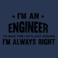 Im An Engineer Im Always Right Vintage Men Denim Jacket | Artistshot