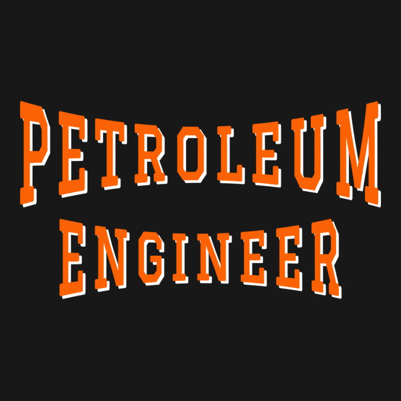 Petroleum Engineer In Orange Color Text Music Flannel Shirt | Artistshot