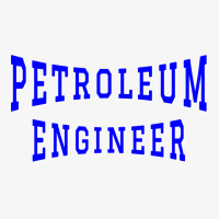 Petroleum Engineer In Blue Color Text Trending Ladies Fitted T-shirt | Artistshot