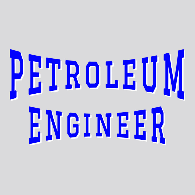 Petroleum Engineer In Blue Color Text Trending Women's Triblend Scoop T-shirt by sokhimnaxxary | Artistshot