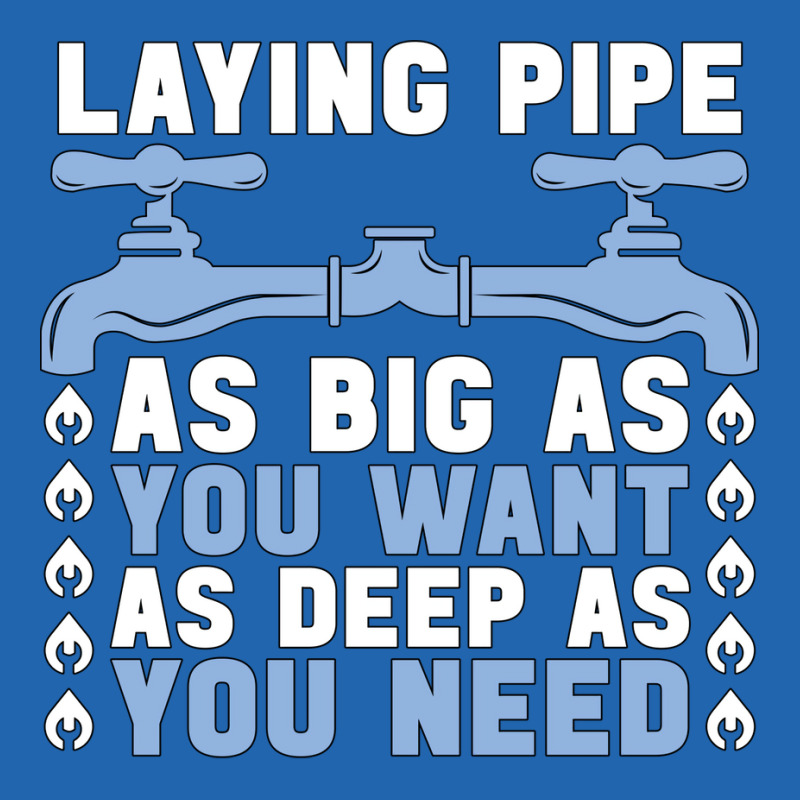 Plumber Laying Pipe As Big Plumbing Pipe Plumbers Pocket T-shirt | Artistshot