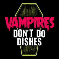 Vampires Don't Do Dishes Men's 3/4 Sleeve Pajama Set | Artistshot