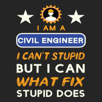 I Am A Civil Engineer I Cant Stupid Green Unisex Hoodie | Artistshot