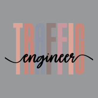 Traffic Engineer Tall Font Contrast On White Desig Unisex Hoodie | Artistshot