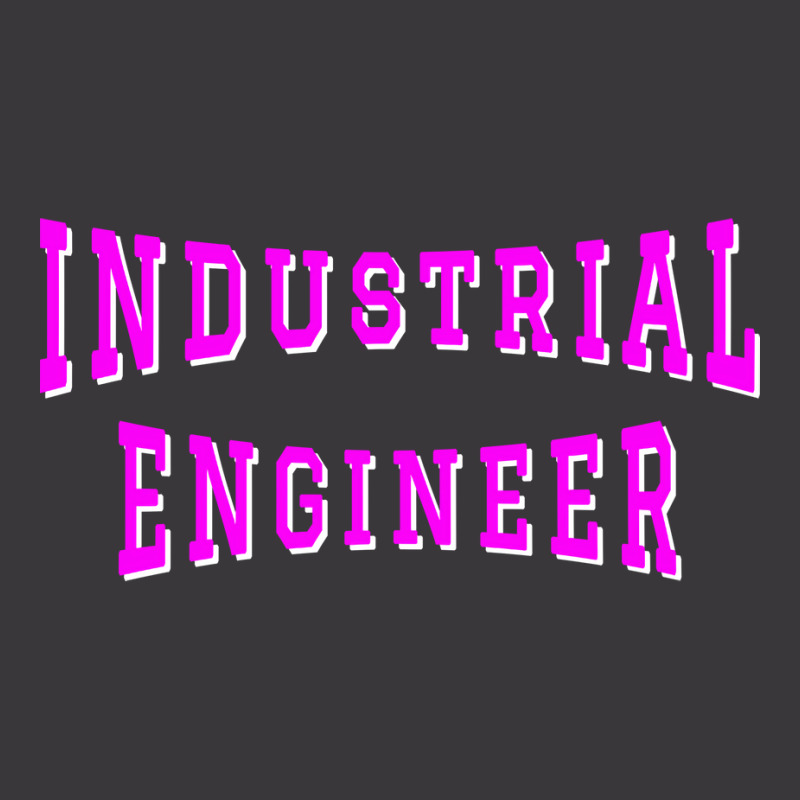 Industrial Engineer In Pink Color Text Travel Ladies Curvy T-Shirt by kuwukmauser8 | Artistshot