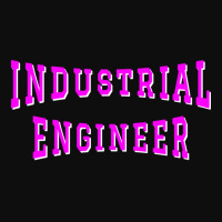 Industrial Engineer In Pink Color Text Travel Crop Top | Artistshot