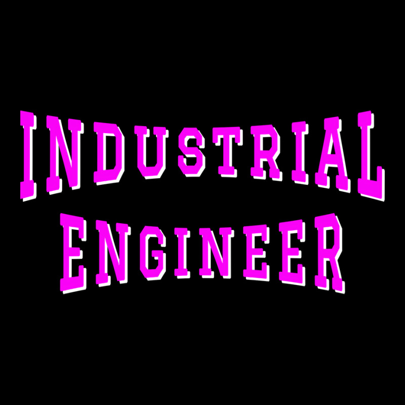 Industrial Engineer In Pink Color Text Travel Maternity Scoop Neck T-shirt by kuwukmauser8 | Artistshot