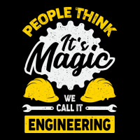 People Think Its Magic We Call It Engineering Tumb Adjustable Cap | Artistshot