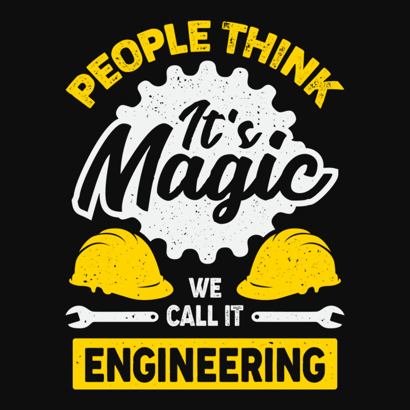 People Think Its Magic We Call It Engineering Tumb Crop Top by tonetayenog | Artistshot